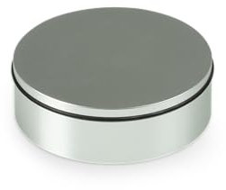 Pro-Ject Record Puck S, Elegant Aluminium Plate Weight to Reduce Unwanted Resonance (Silver)