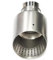 Auspuffblenden 1 Stücke Matte Edelstahl Schalldämpfer Spitze Auspuffrohr 57mm 60mm Einlassdüse Universal Für GTI Für Golf 7 MK7 Auspuffblende(ID57MMOD89MM)