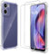 CONAPIKA Funda para Motorola Moto E15 4G/Moto G05 con 2 Piezas Cristal Templado, Cuatro Esquina Airbag Transparente Carcasa, Suave TPU Silicona Anti Scratch, Anti Drop Anti-Choque Case, Transparente