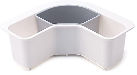 Obst Abflusskorb Lagerregal Doppelschichtiger Schwammhalter Ecke Hängende Rettung Raum