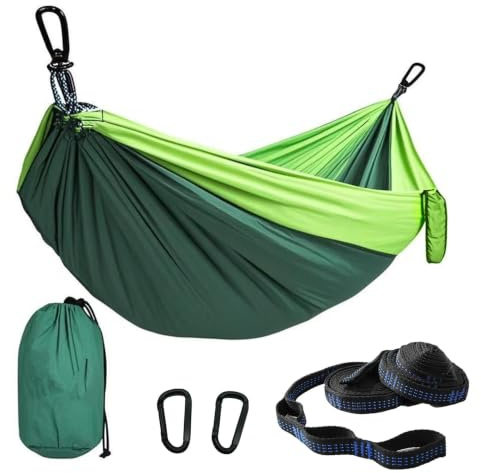 Camping Hammocks 300x200cm Double Amacas Outdoor Portable Lightweight
