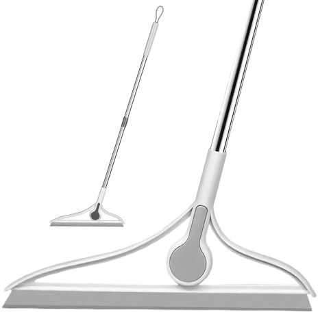 Scopa In Gomma Per Peli Di Animali Domestici | Scopa Per Pulizia Pavimenti,Leggera Antiadrente Multifunzione in Silicone Per Vetri Casa Cucina Bagno Piastrelle Pareti