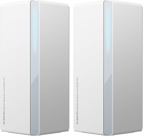 Router WiFi6 AX3000 - Puerto Gigabit, Mesh para Red Integrada, Velocidades Máximas WiFi6 (Paquete de 2)