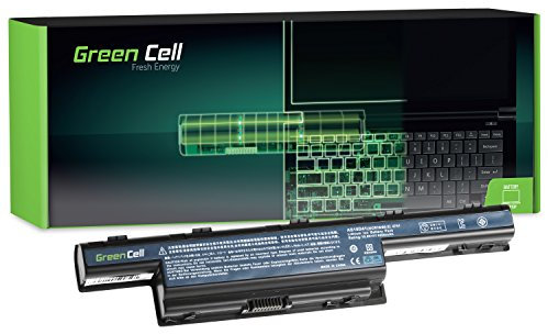Green Cell® Extended Série AS10D31 AS10D3E AS10D41 AS10D51 AS10D61 AS10D71 AS10D73 AS10D75 AS10D81 Batterie pour Acer/eMachines/Packard Bell Ordinateur PC Portable (9 Cellules 6600mAh 10.8V Noir)