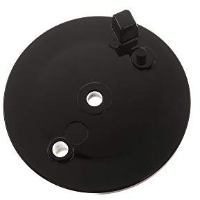MZA Bremsschild hinten - schwarz - ohne Bohrung f. Bremskontakt - S51, S70, S53, S83, KR51/2