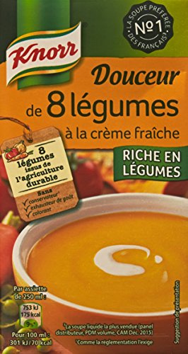 Knorr Sweet Vegetable Soup with 8 Fresh Cream 50cl
