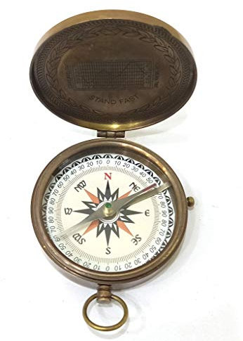 American Boy Scout Kompass antik Vintage Messing Kompass