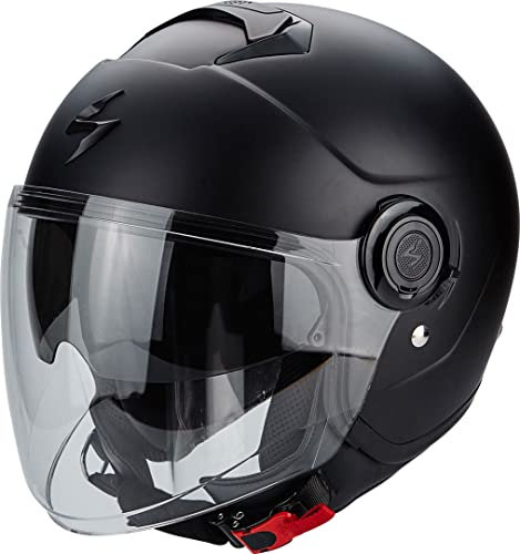 Scorpion Exo-City Motorradhelm, schwarz matt, Größe XS, 83-100-10-02