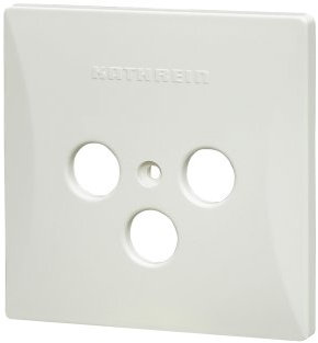 Kathrein ESZ 53 3fach, Weiß, 1x Abdeckplatte