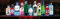 1art1 Bars Gin City, 1-Teilig Fototapete Poster-Tapete 250x79 cm