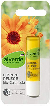 BYUP alverde NATURKOSMETIK Lippenbalsam Bio-Calendula, 1 x 4,8 g, Glättend
