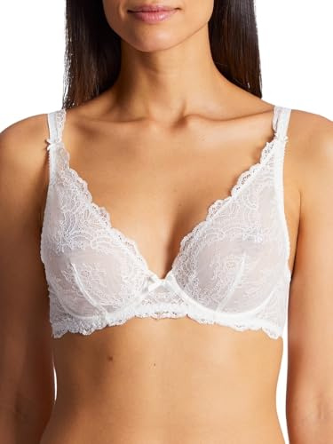 Aubade Womens Danse des SENS Plunge Bra, Opale, 80C