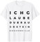 Augenarzt Brille Optiker Augenoptiker Sehtest Neue Brille T-Shirt