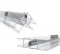 KRAUS Premium Duschdichtung DD-43 Magnet- Duschtürdichtung für 10mm Glasstärke à 2000mm in transparenter Optik Duschdichtungen für Duschtüren & Duschkabinen Dichtungen für 90° & 180° anwendbar