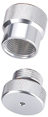 TECNOMAR TAPON DIN Aluminio (Juego Grifo y regulador), Adultos Unisex, Multicolor (Azul), Talla Única