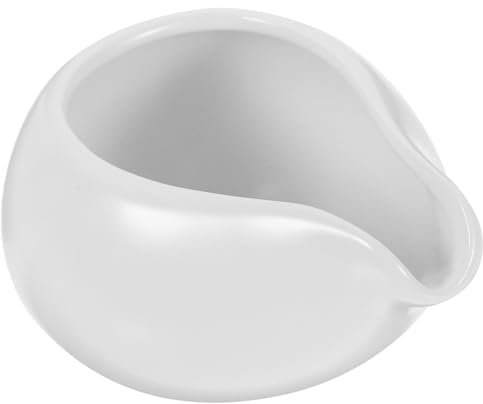 Healeved Sauciere Mini Milchkännchen Porzellan Milchaufschäumertasse Servierteller Spender Für Saucen Salat Milch Sauciere Porzellan