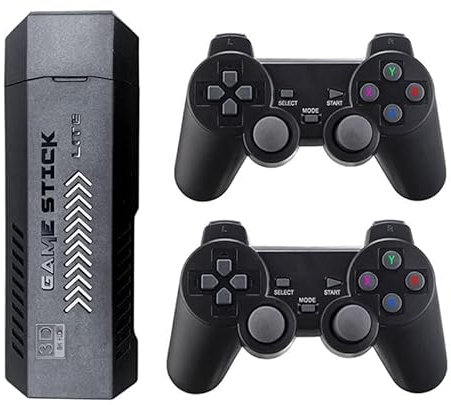 Console de Jeux Rétro Intégrant Dual Systems Conso Console de Jeu rétro sans Fil, clé de Jeu vidéo Plug and Play X2PLUS Machine de Jeu Ubao 2.4G sans Fil PSP TV Machine de Jeu 3D HD 40000 Dieu du Jeu