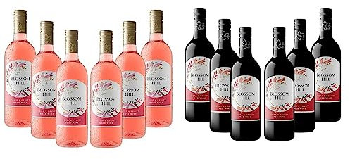 Blossom Hill Rose Wine, 75cl, (Case of 6) & Red Wine,75cl, (Case of 6)