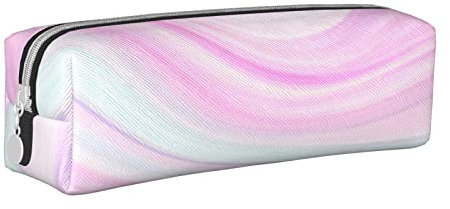 Federmäppchen Rosa Marmor Ombre Farben Große Kapazität Stift Tasche Student Bürobedarf für Teenager Mädchen Jungen