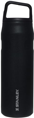 Stanley IceFlow™ Water Bottle with Lid and Carry Gloss Black 680.4g