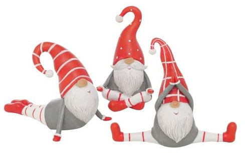 BOLTZE 1 Dekofigur Wichtel Lucky 16cm Weihnachtsdekoration, 1 Stück zufällige Auswahl