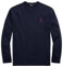 Polo Ralph Lauren Mens Jersey Long Sleeve T-Shirt, Ralph Lauren Navy, Large