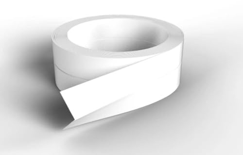 NORDLINGER PRO Smart Profile en L adhésif – 840010 – PVC – 1,5 x 1,5 cm x 10m – Blanc – Habillage