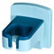 NGYYIO Badezimmerregale Wandmontierter Haartrockner Halter Badezimmerregal Furstürryer Rack Organizer Aufhänger Badezimmer Zubehör(Blue)