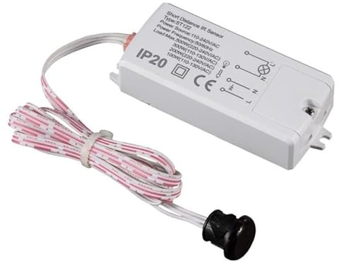 Mini Détecteur de Mouvement on/Off Infrarouge à Encastrer 200W Max - SILAMP