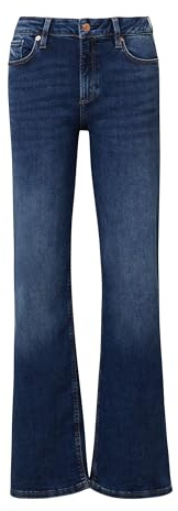 QS Damen Jeans Hose, Catie Wide Leg 2163062