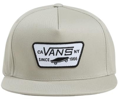 Vans Herren-Baseballkappe mit Snapback-Aufnäher, London Fog, Einheitsgröße