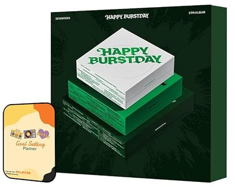 HAPPY BURSTDAY SEVENTEEN Album [NEW ESCAPE Ver. (Standard Ver)]+Pre Order Benefits+BolsVos K-POP Inspired Freebies (5th Album)