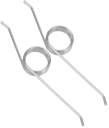 Cabilock 2pcs Torsional Springs for Trash Can Lids Bucket Lid Spring Replacement Easy Operation Sturdy Construction for Trash Bucket Use