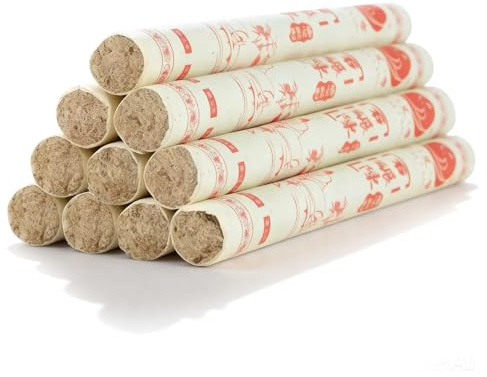 moxa stick - Wilde Nanyang mugwort Stäbchen(3-fache Potenz), 3 Jahre gereifte moxibustion Stäbchen(5-fache Flavonoide), Stein-gemahlene Moxa(Spitzenenergie), Handliche moxibustion sticks (1,8 cm,B)