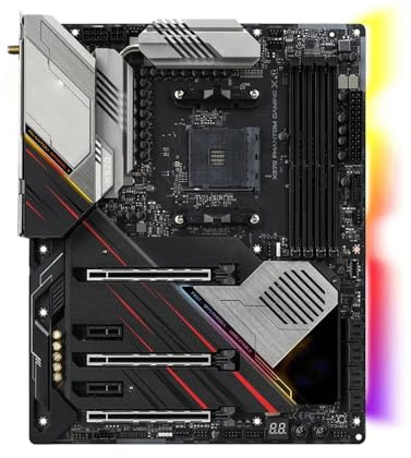 Fit For ASRock Brand X570 Phantom Gaming X Motherboard Support 5600G 5600X 5700X 5800X3D 5950X CPU DDR4 4666MHz M.2 AM4 Mainboard computer motherboards