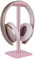 GEEKRIA Aluminum Alloy Headphone Stand for Over-Ear Headphones, Gaming Headset Holder, Desk Display Hanger with Solid Heavy Base Compatible with Beats SoloPro, Bose QC35 (Pink)