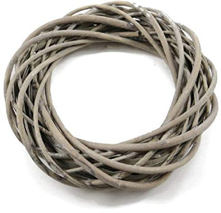 Schreiber Deko Weiden-Kranz/Grau/Ø 25 cm x H 6 cm / 1 Stück