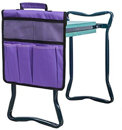 Jackallo Garden Kneeler Tool Bag Multi Purpose Easy Relax Garden Tool Bag Easy To Carry And Foldaway Helps To Stop Back And Leg Pain