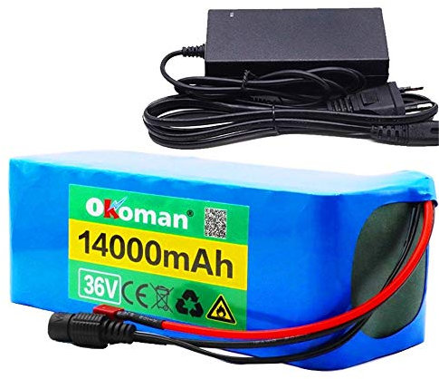 (Livraison en 5-7 Jours) Batterie De Vélo électrique 36v Batterie Au Lithium-ION 14ah 500w Haute Puissance Capacité 42v Lithium Batterie Pack Vélo électrique Vélo Scooter BMS + Chargeur