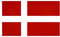 Stormflag Dänemark Flagge (90cmx150cm) Polyester Pongee 90g mit Ösen mit Doppelnadel genäht.