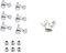 Fender Schaller Locking Mechaniken & FENSTRINGGUIDES String Guides Set%22American Standard chrom%22, 2 Stück