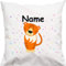 ShirtInStyle Kopfkissen, Tiger mit Wunschname, Text, Wunschtext, Kinder Kinderzimmer Deko, Dekokissen mit Füllung, Motiv, Logo, Name, Größe 40x40cm