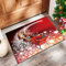 Danwinty Fußmatte Weihnachten für Haustür Außen und Innen Weich Weihnachtsteppich mit Weihnachtsmuster Rutschfester Lang Teppich Waschbar Eingangsteppich Winter Weihnachtsdeko (Style7, 50x80cm)