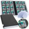 FunGuys Toploader Binder, Trading Card Binder Storage, 252 9 Pocket Top Loader Pokemon Binder, Card Collection for Yugioh, MTG, TCG, Card Folders for Trading Cards