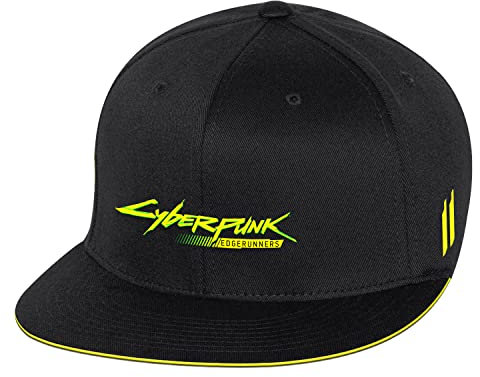 Cyberpunk: Edgerunners Flatbill Cap Cyberware Black