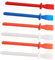 DOITOOL Sets Handheld Smear Glue Spreader Tool DIY Craft Gluesticks Soft Brush for Pu Leather Felt Cardboard Wood Pcs
