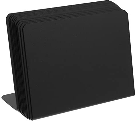 Ciieeo 30 Stk Kuchen Preisschild Namensschild Für Schreibtisch Kleine Tafelschilder Schreibtisch Namensschild Namensschilder Für Türen Tafelschild Aus Holz Esstisch Beschilderung Mini Pvc