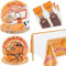 Hegbolke Basketball Party Supplies Serve 20-61Pcs Teller Servietten Tischtuch für Jugendliche Kinder Jungen Baby Fans Basketball Team Party Supplies