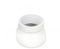 WC Anschluss universal gerade Ø110 WC-Anschlussrohr 100mm WCAnschlußstutzen weiss (Gerade)