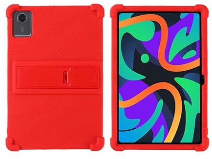 ORANXIN Funda para Lenovo Tab K10 WiFi TB-330FU Tablet 10.95 Pulgada Silicona Apto para niños Soporte Cáscara de Goma Protector Fundas Blandas